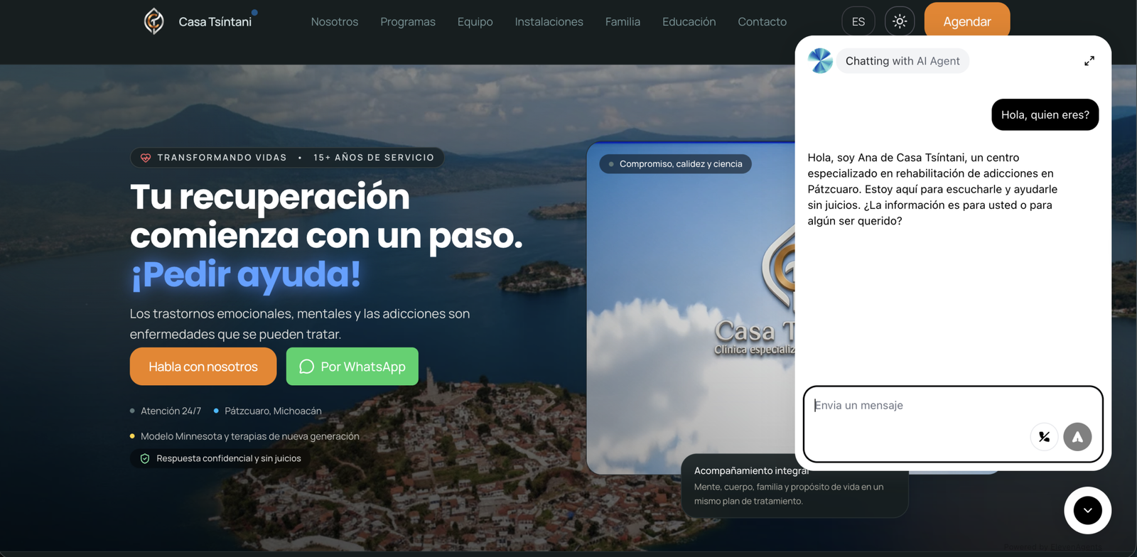 Casa Tsíntani — Caso real XCALANTE